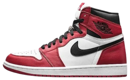 Air Jordan 1 High Chicago, vista lateral