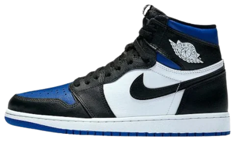 Air Jordan 1 High Royal Toe, vista lateral