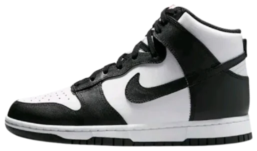 Dunk High Panda, vista lateral