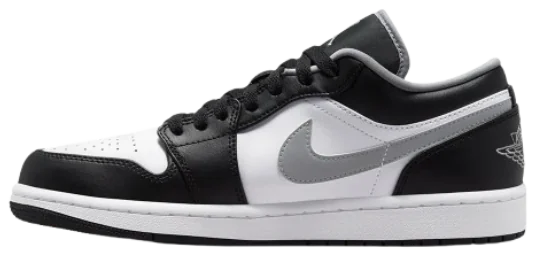 Air Jordan 1 Low Black / Grey, vista lateral